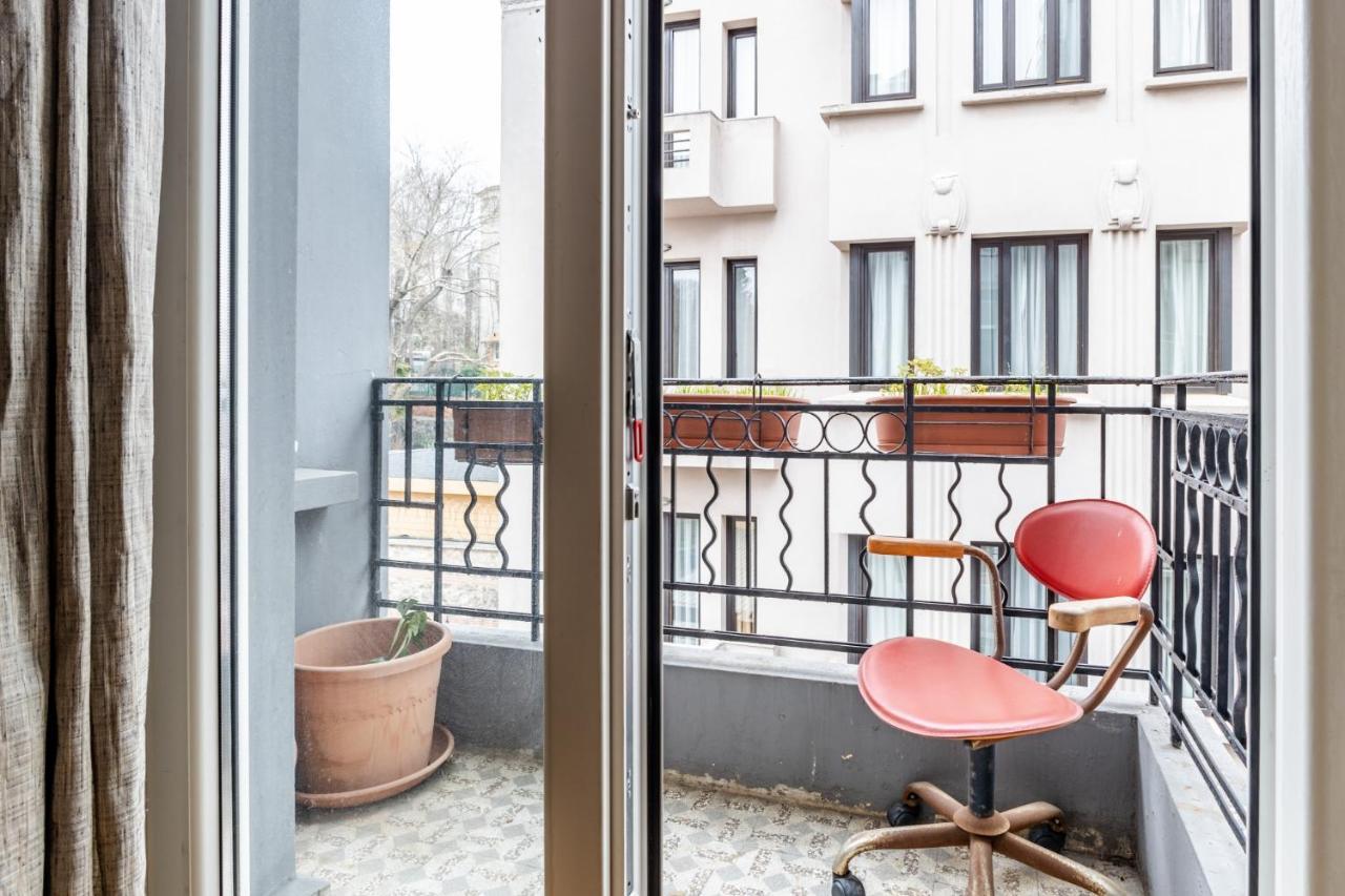 伊斯坦布尔Flat With Balcony And Bosphorus View In Beyoglu公寓 外观 照片