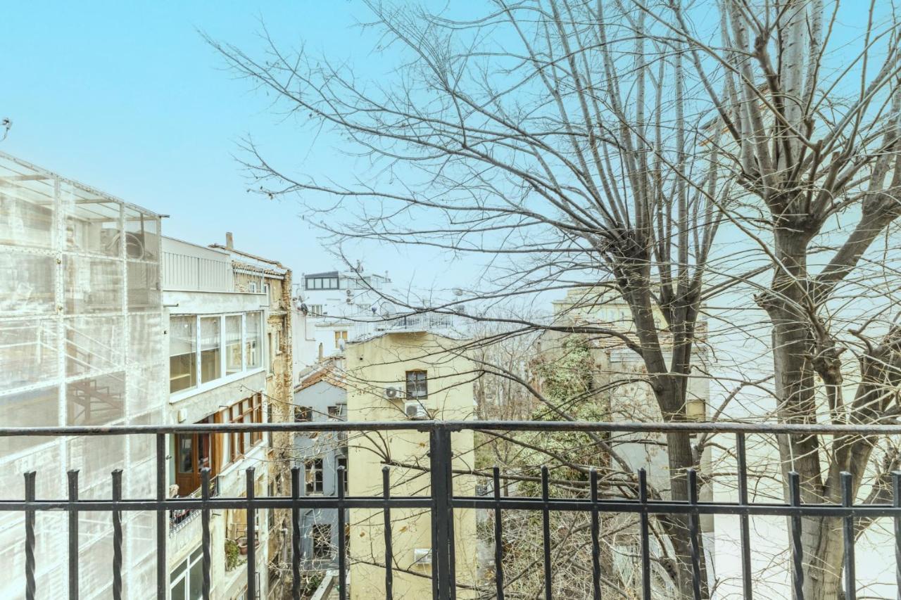 伊斯坦布尔Flat With Balcony And Bosphorus View In Beyoglu公寓 外观 照片
