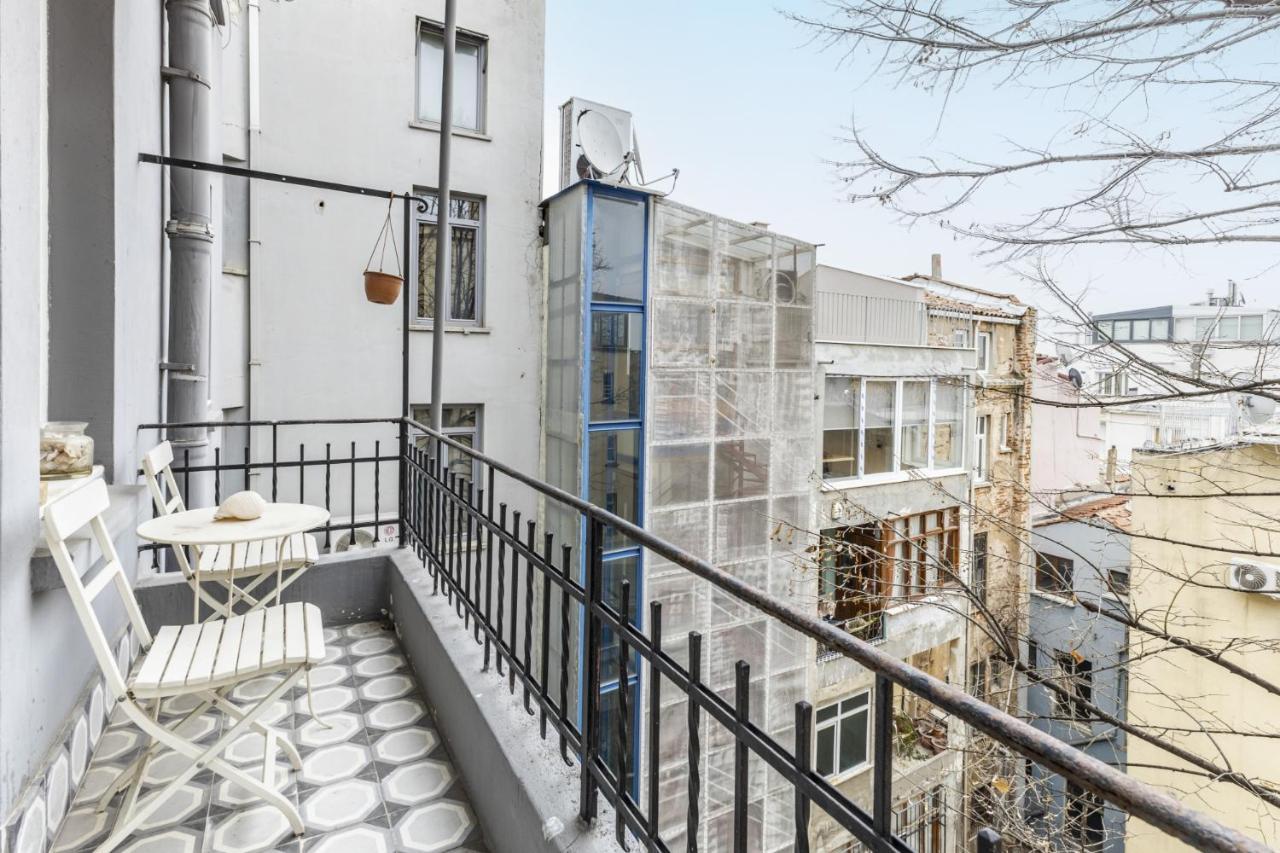 伊斯坦布尔Flat With Balcony And Bosphorus View In Beyoglu公寓 外观 照片